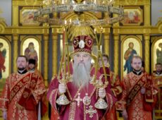 Александр Беглов и Вячеслав Макаров поздравили митрополита Варсонофия с юбилеем