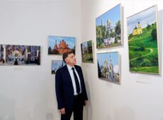 Вячеслав Макаров принял участие в открытии фотовыставки, посвященной Александру Невскому
